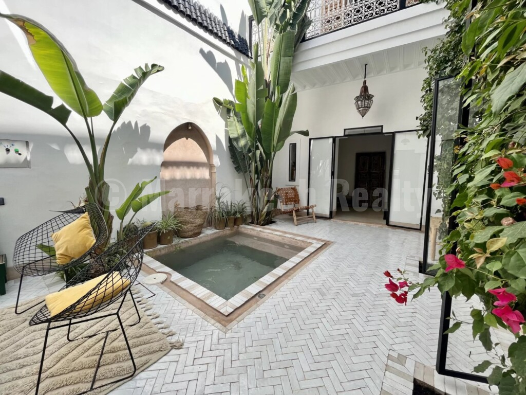 Charmant Riad de 3 chambres avec bassin