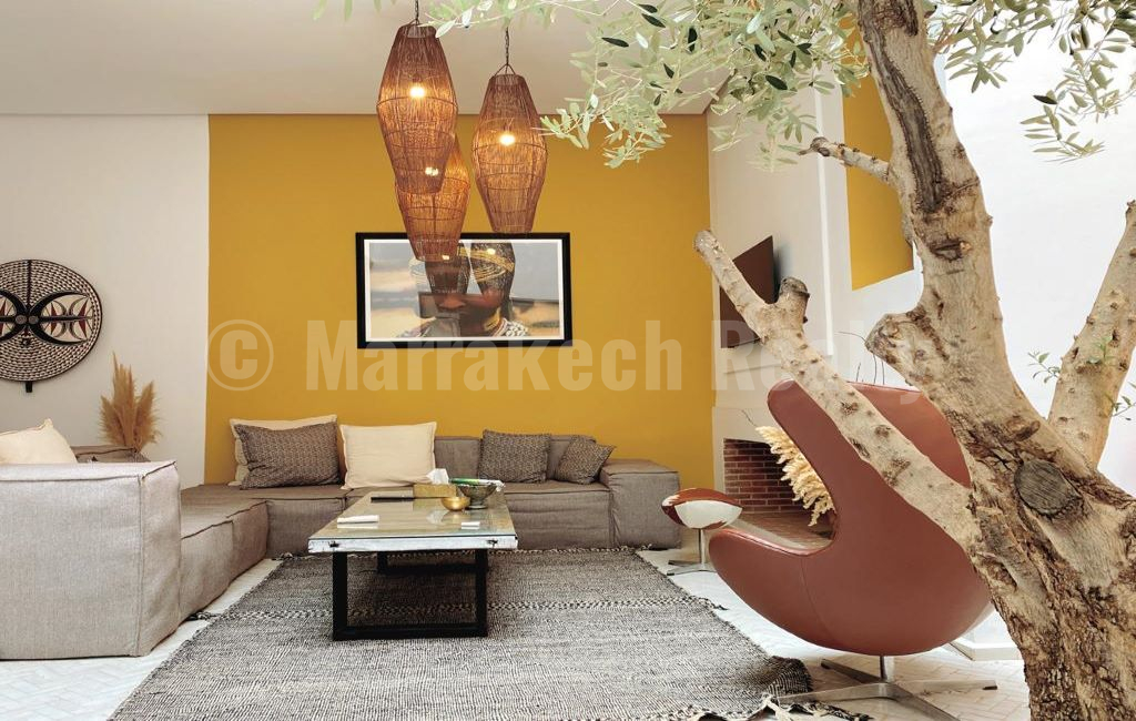 Superbe Riad contemporain de 4 chambres avec accès voiture