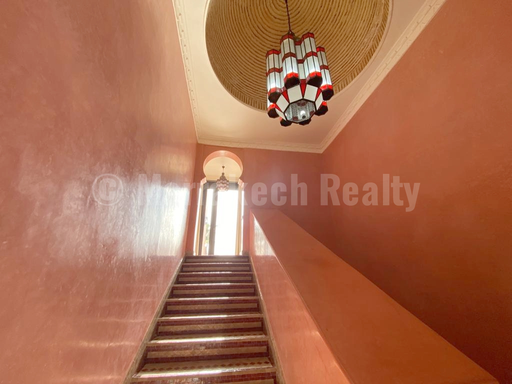 Belle villa de 4 chambres de style Riad dans un domaine privé