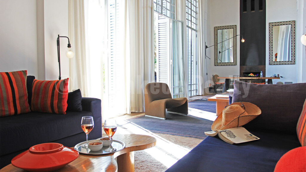 Unique bohemian-chic 4-5 bedroom villa for sale close to Marrakech