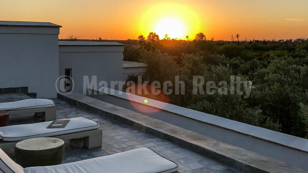 Unique bohemian-chic 4-5 bedroom villa for sale close to Marrakech