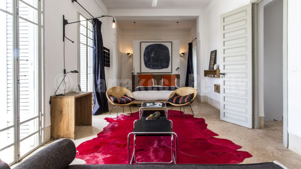 Unique bohemian-chic 4-5 bedroom villa for sale close to Marrakech