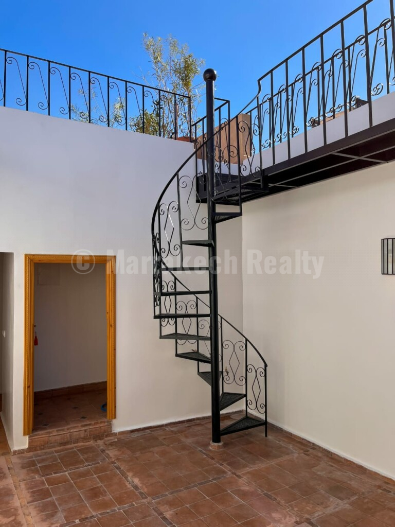 Riad de 5 chambres nouvellement rénové avec bel emplacement