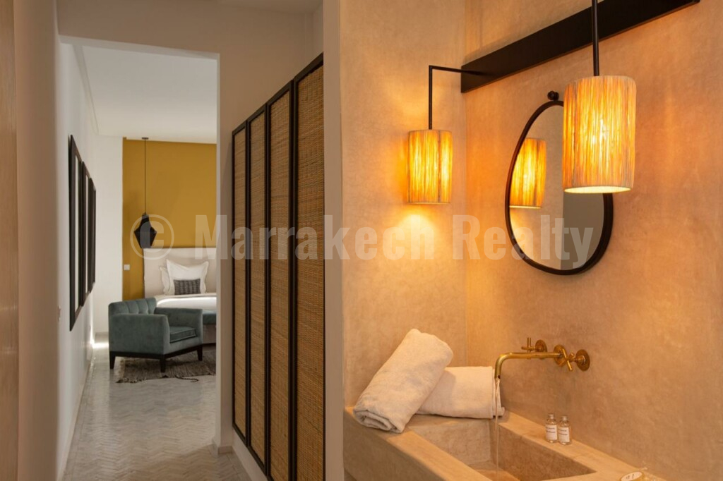 Superbe Riad contemporain de 4 chambres avec accès voiture