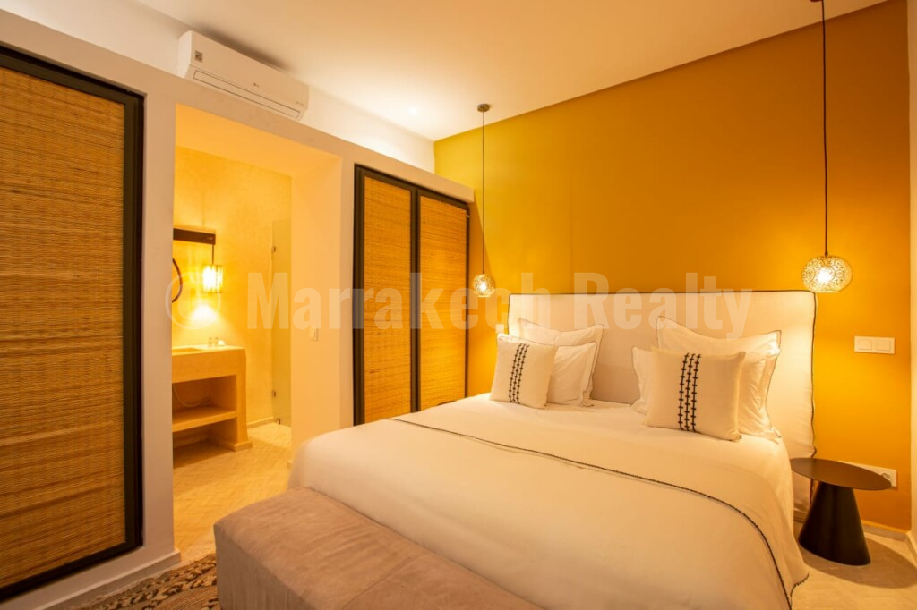 Superbe Riad contemporain de 4 chambres avec accès voiture