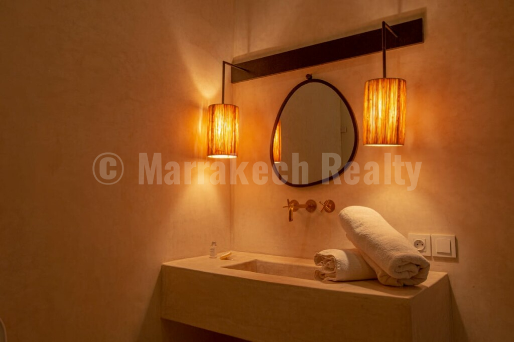 Superbe Riad contemporain de 4 chambres avec accès voiture
