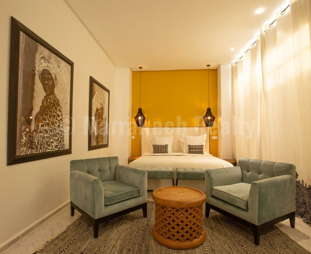 Superbe Riad contemporain de 4 chambres avec accès voiture
