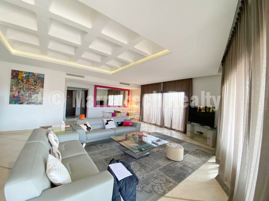 Superbe penthouse de 3 chambres au coeur de Gueliz
