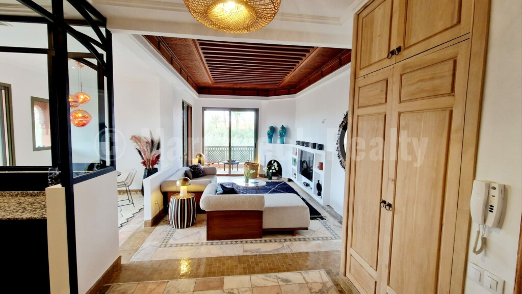 Bel appartement de 3 chambres avec terrasses en Palmeraie