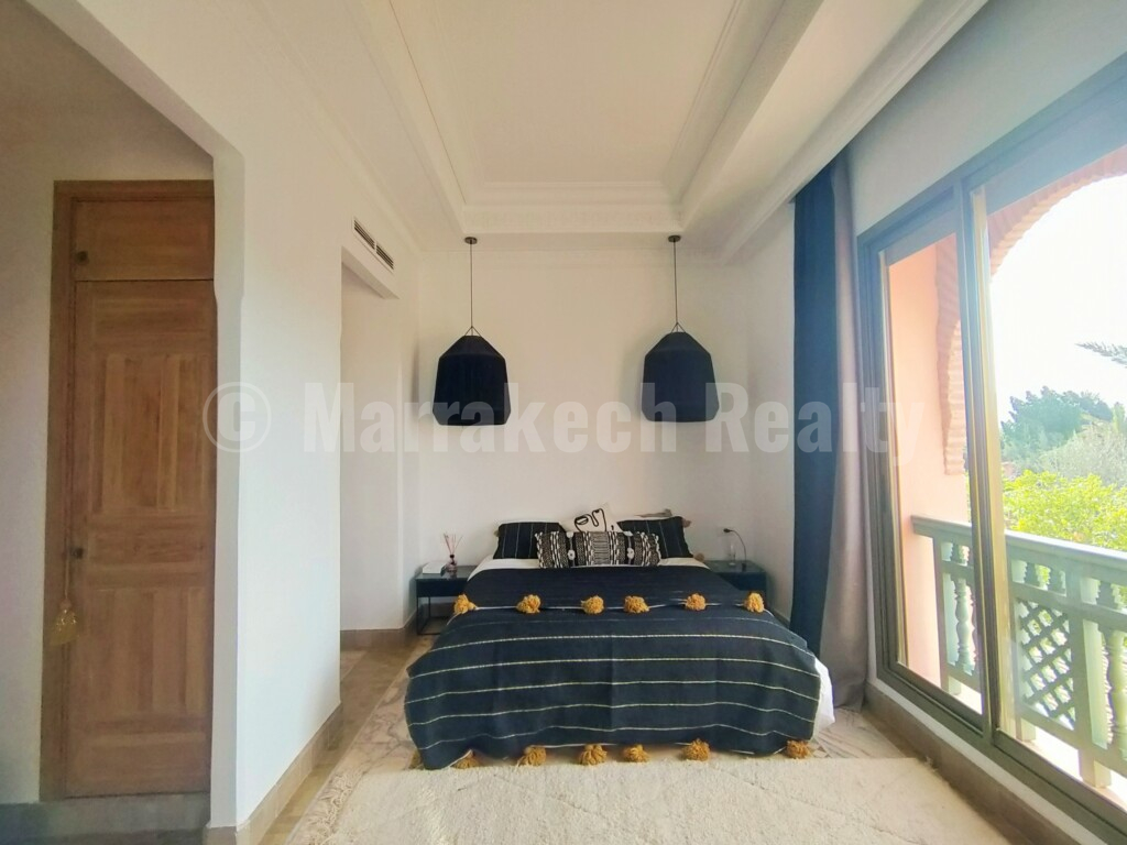 Bel appartement de 3 chambres avec terrasses en Palmeraie