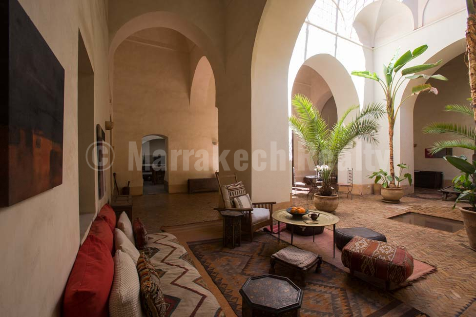Exceptionnel Riad historique titré idéalement situé