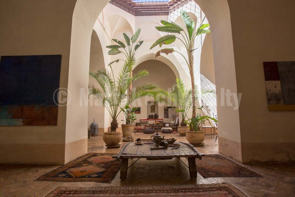 Exceptionnel Riad historique titré idéalement situé