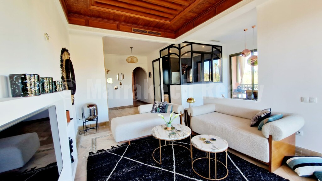 Bel appartement de 3 chambres avec terrasses en Palmeraie