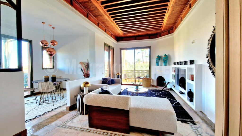 Bel appartement de 3 chambres avec terrasses en Palmeraie