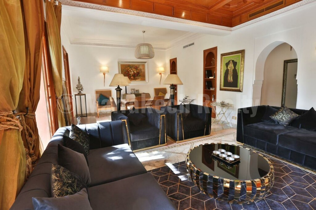 Stunning villa for long-term rental in the Palmeraie of Marrakech