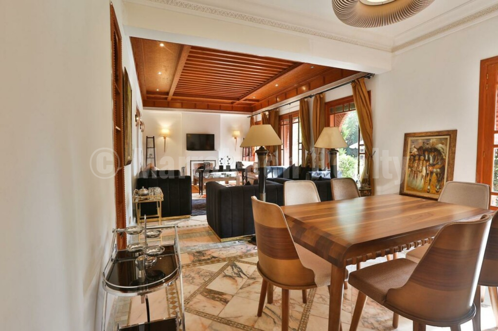 Stunning villa for long-term rental in the Palmeraie of Marrakech