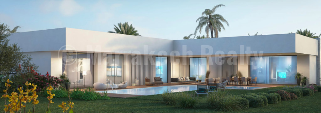 Villas neuves de luxe à proximité de Marrakech