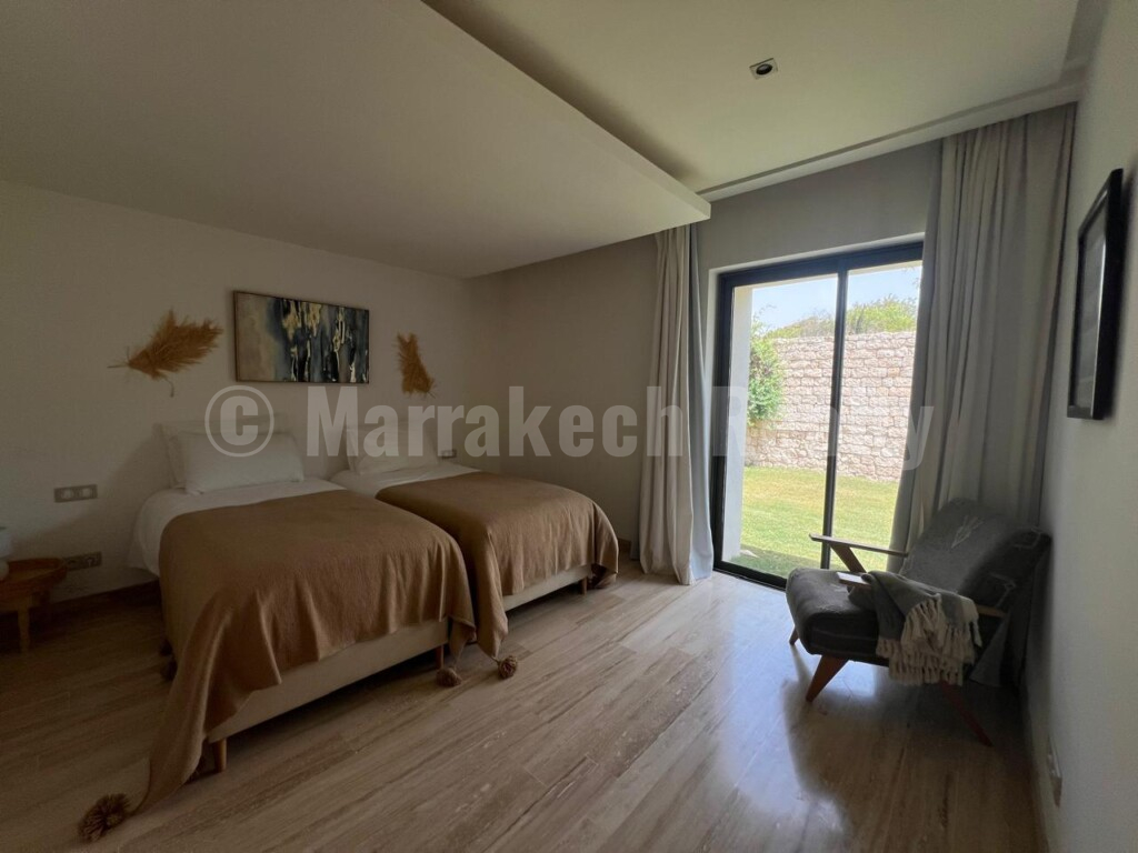 Upscale 4 bedroom villa in a golf resort in Essaouira