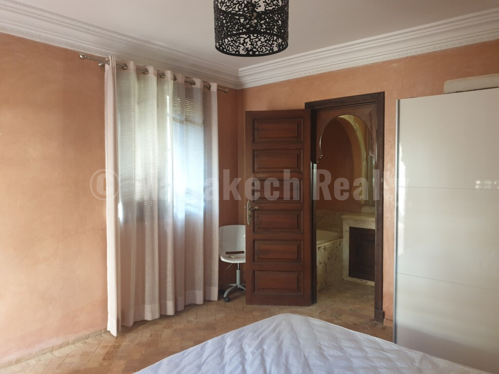 Villa-Riad à louer dans un beau domaine sécurisé proche de Marrakech