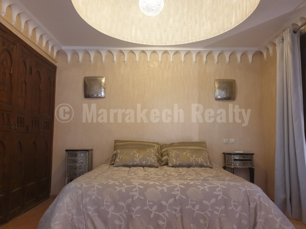 Villa-Riad à louer dans un beau domaine sécurisé proche de Marrakech