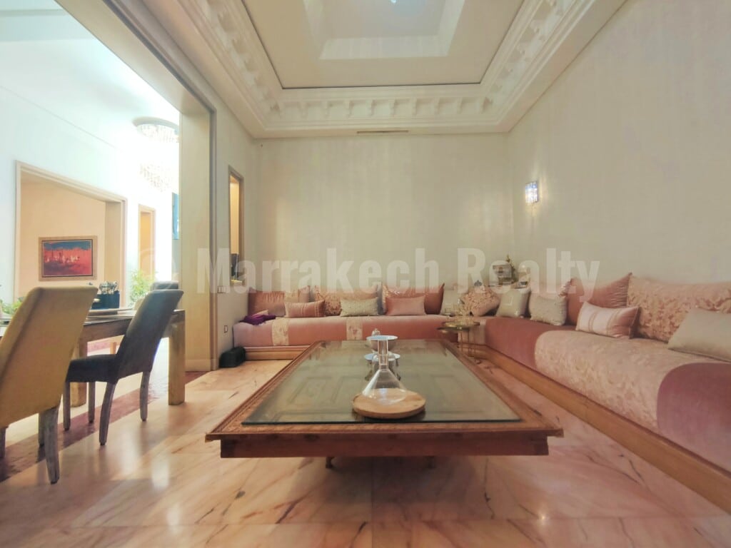 Lovely 4 bedroom villa in downtown Marrakech