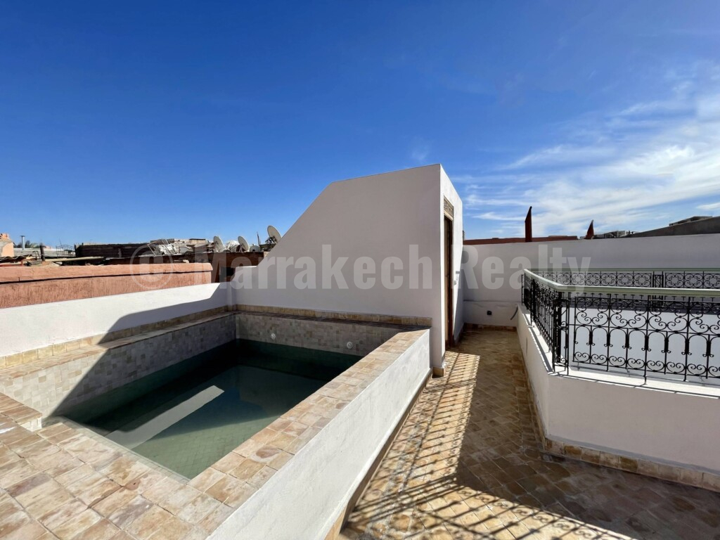 3 bedroom Riad almost completed: prime location