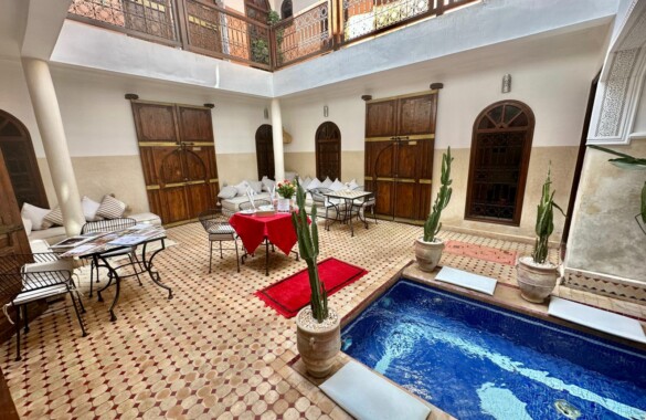 Riad Maison d’Hôtes de 7 chambres avec bel emplacement