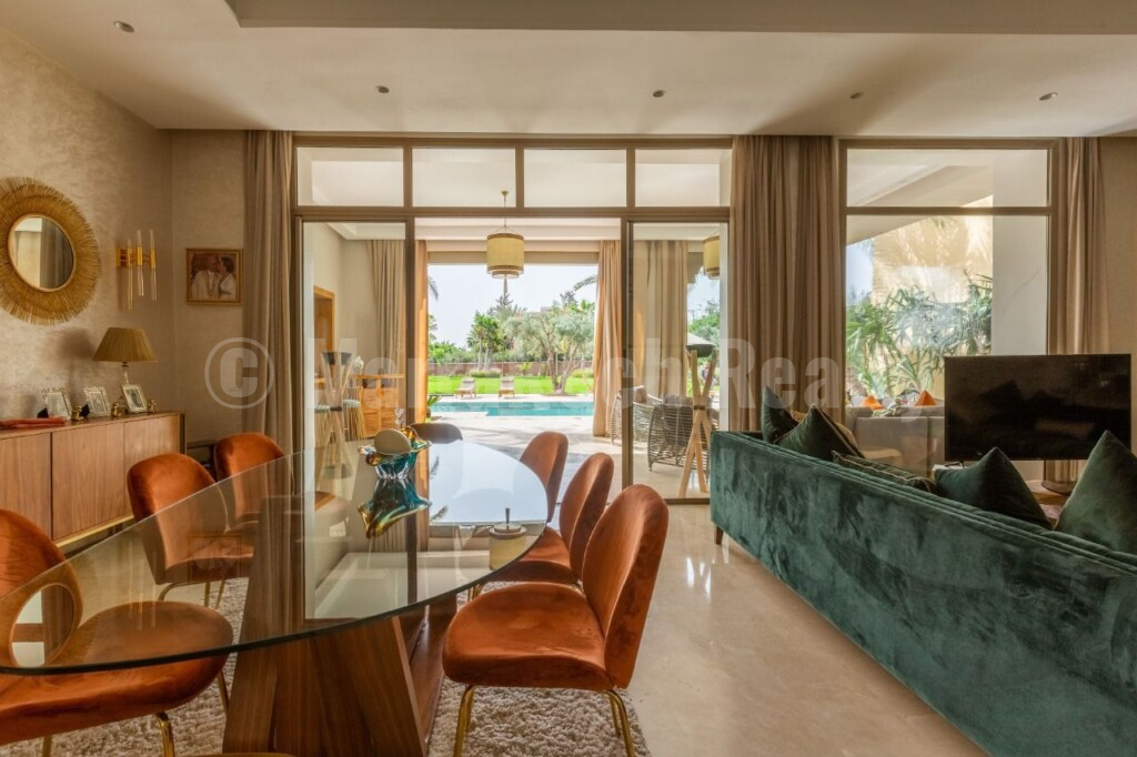 Upscale 4 suite villa in the Palmeraie