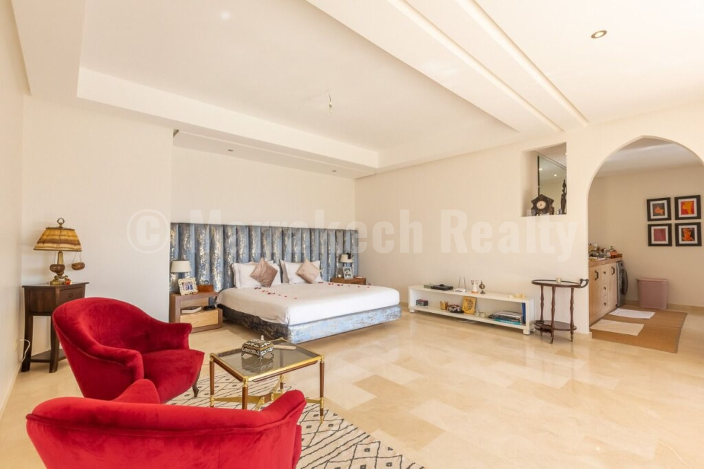 Upscale 4 suite villa in the Palmeraie