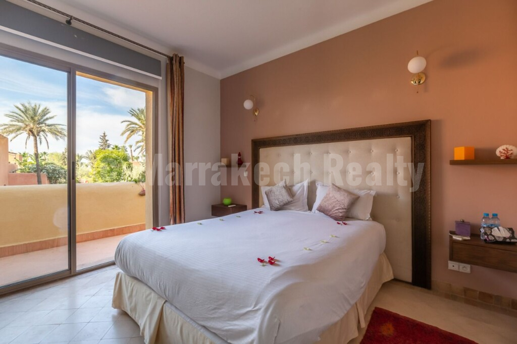 Upscale 4 suite villa in the Palmeraie