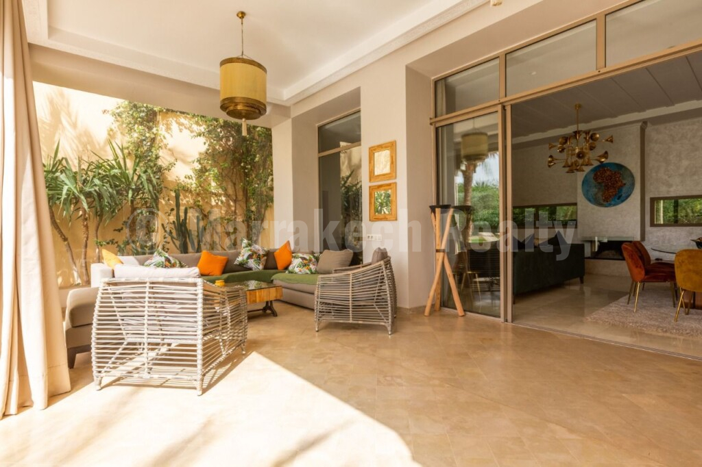 Upscale 4 suite villa in the Palmeraie