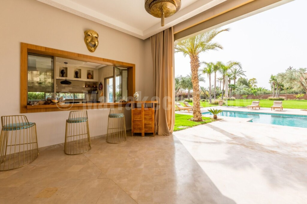 Upscale 4 suite villa in the Palmeraie