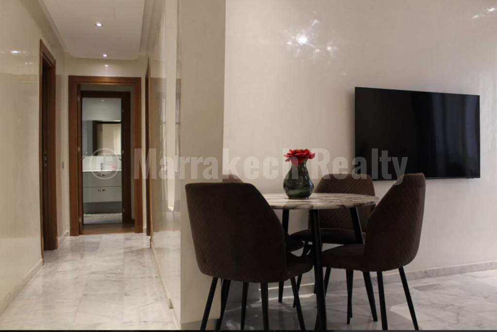 A louer en longue durée, appartement 2 chambres sur l’Avenue Moh VI