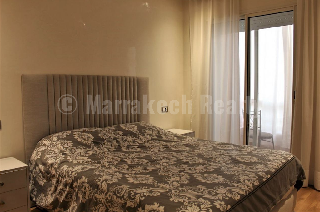 A louer en longue durée, appartement 2 chambres sur l’Avenue Moh VI