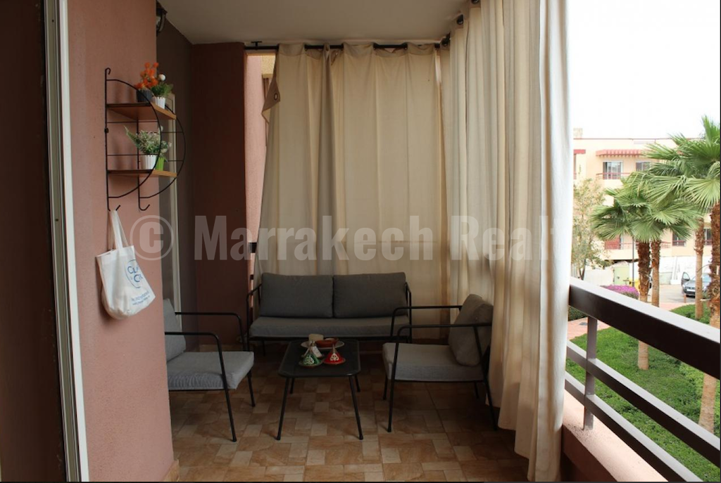A louer en longue durée, appartement 2 chambres sur l’Avenue Moh VI