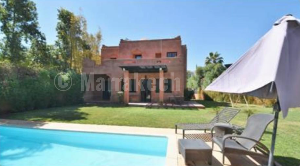 Villa de 3 chambres à louer en Palmeraie