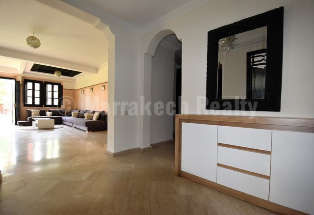 3 bedroom villa with private pool for rent in the Palmeraie