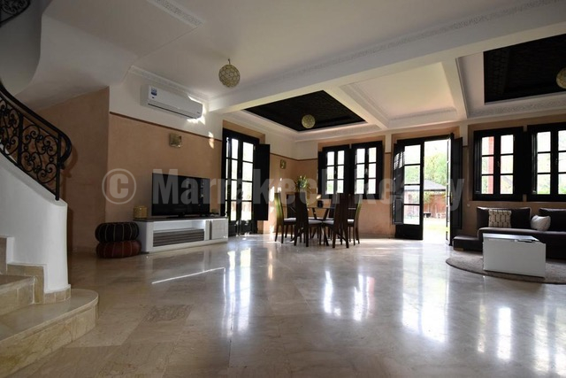 3 bedroom villa with private pool for rent in the Palmeraie