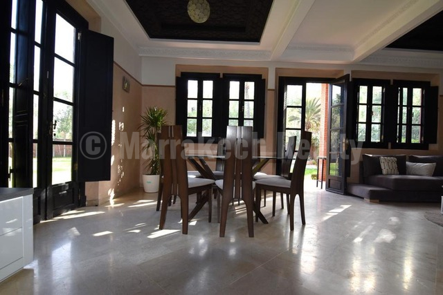 3 bedroom villa with private pool for rent in the Palmeraie