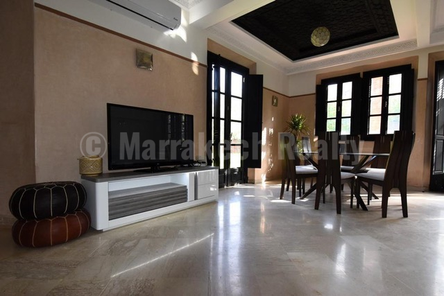 3 bedroom villa with private pool for rent in the Palmeraie