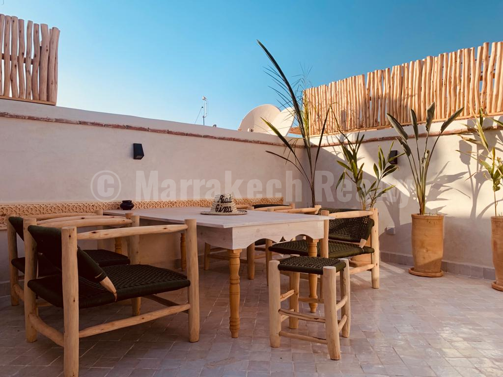Charmant Riad de 2 chambres avec bassin en terrasse