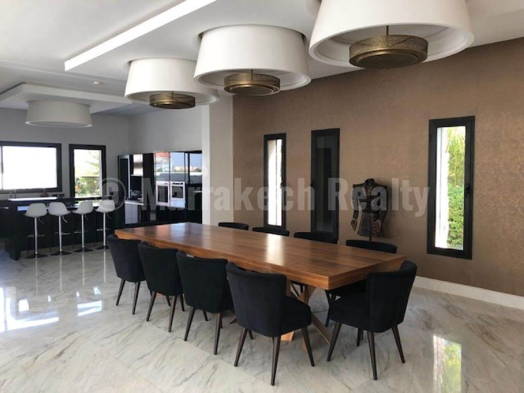 Ultra-Modern villa for rent long term in Marrakech