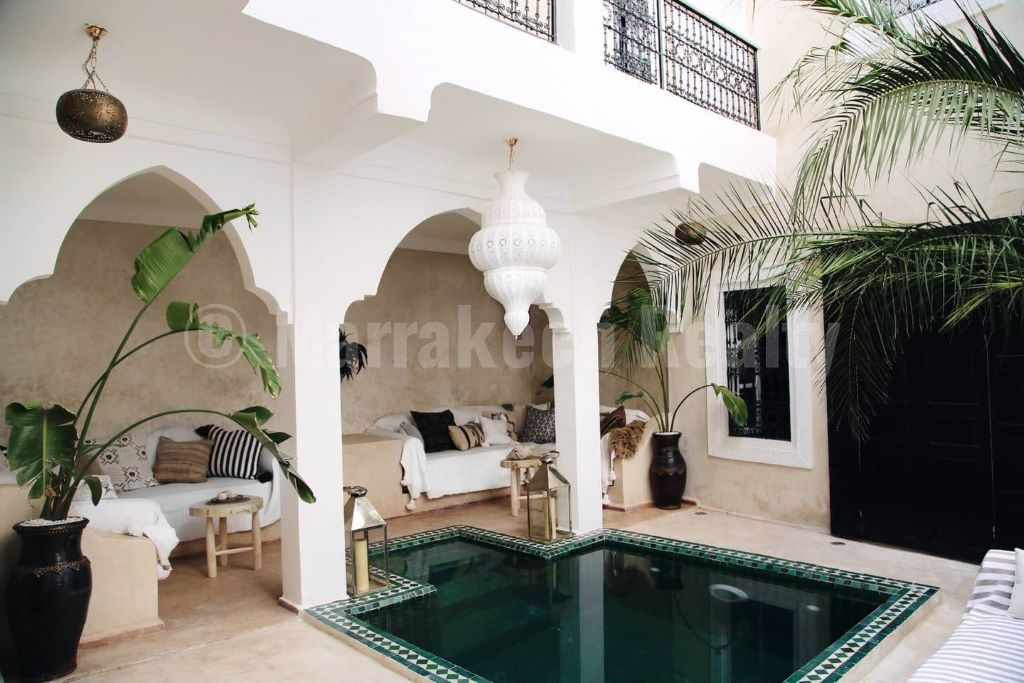 Charmant Riad de 4-5 chambres avec piscine chauffée