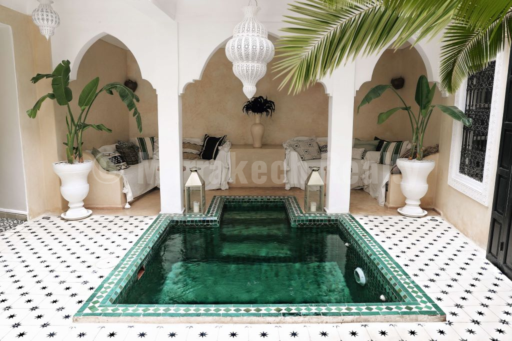 Charmant Riad de 4-5 chambres avec piscine chauffée