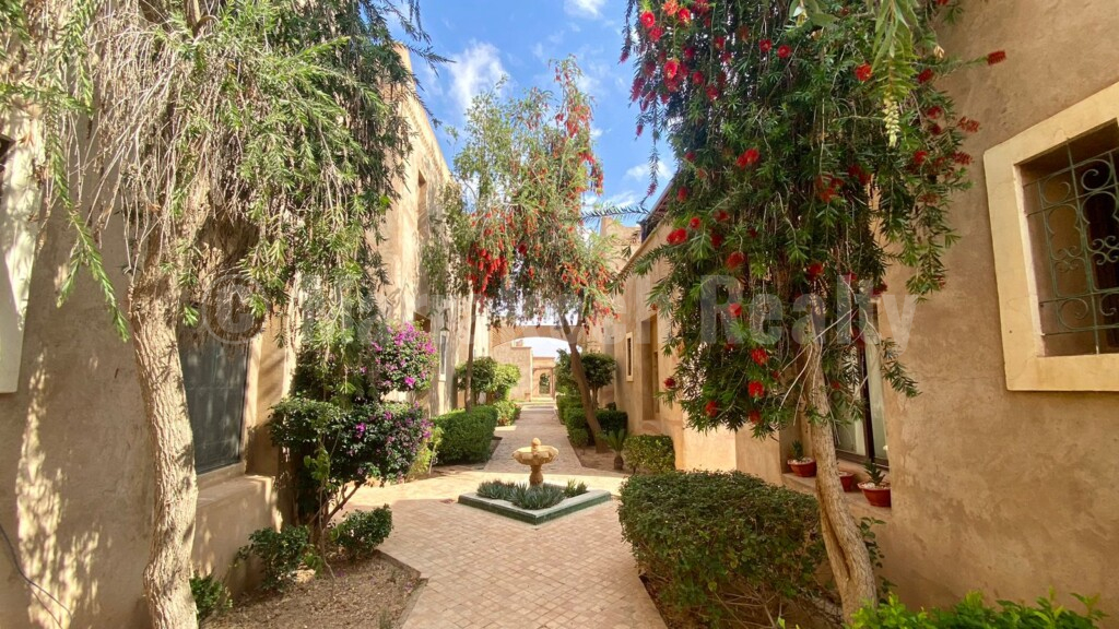 4 bedroom villa in a quiet and secure residence in Marrakech