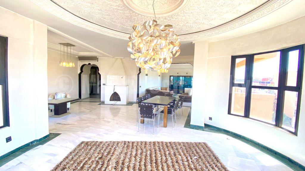 Superbe appartement à Gueliz avec vue panoramique
