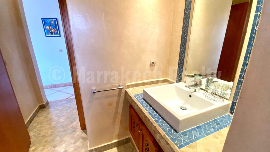 4 bedroom villa in a quiet and secure residence in Marrakech