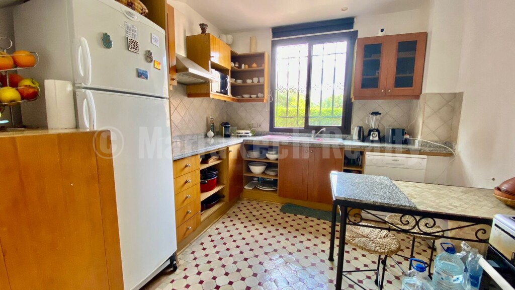 4 bedroom villa in a quiet and secure residence in Marrakech