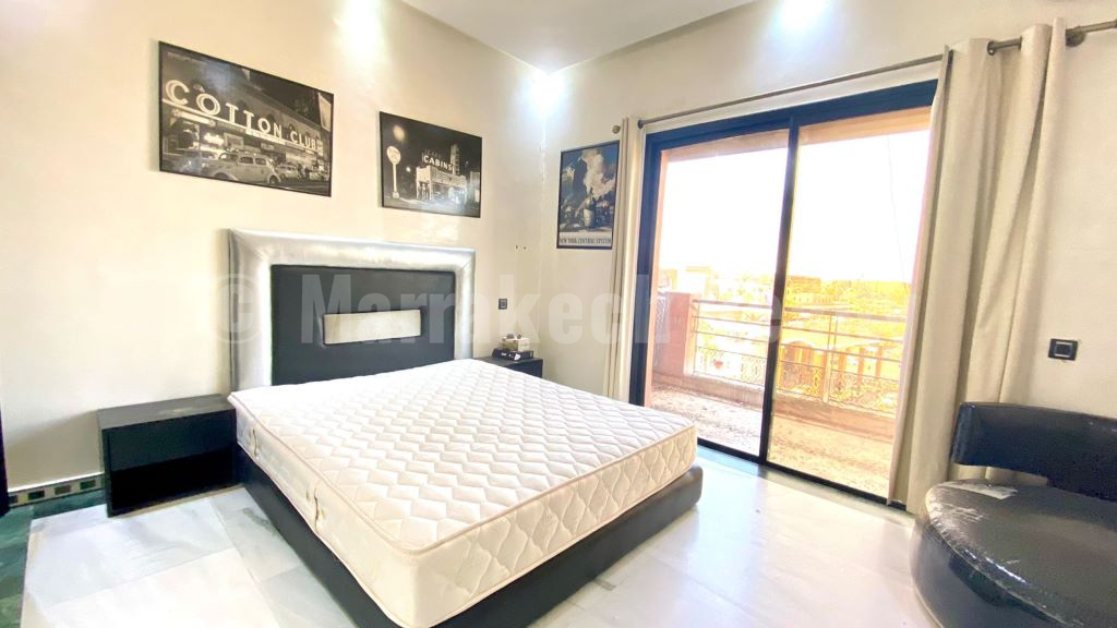 Superbe appartement à Gueliz avec vue panoramique