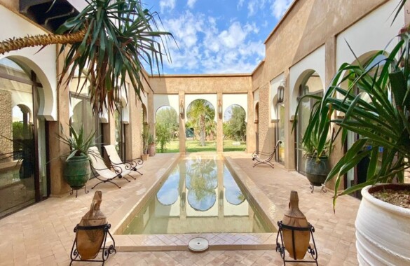4 bedroom villa in a quiet and secure residence in Marrakech